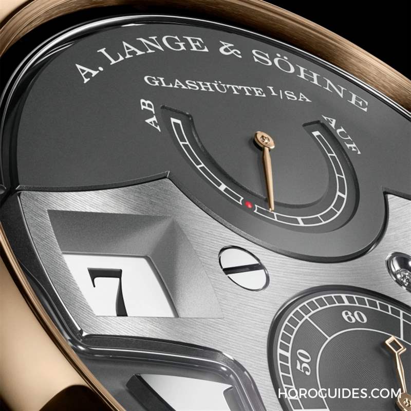 溫暖蜜金限量登場｜朗格Zeitwerk Minute Repeater 18K蜂蜜金版-復刻表