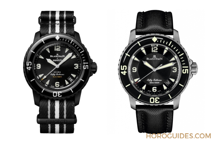 太驚喜!更貼近五十噚腕表神韻的黑色調Blancpain × Swatch聯名表款「Ocean of Storm」現身-復刻表