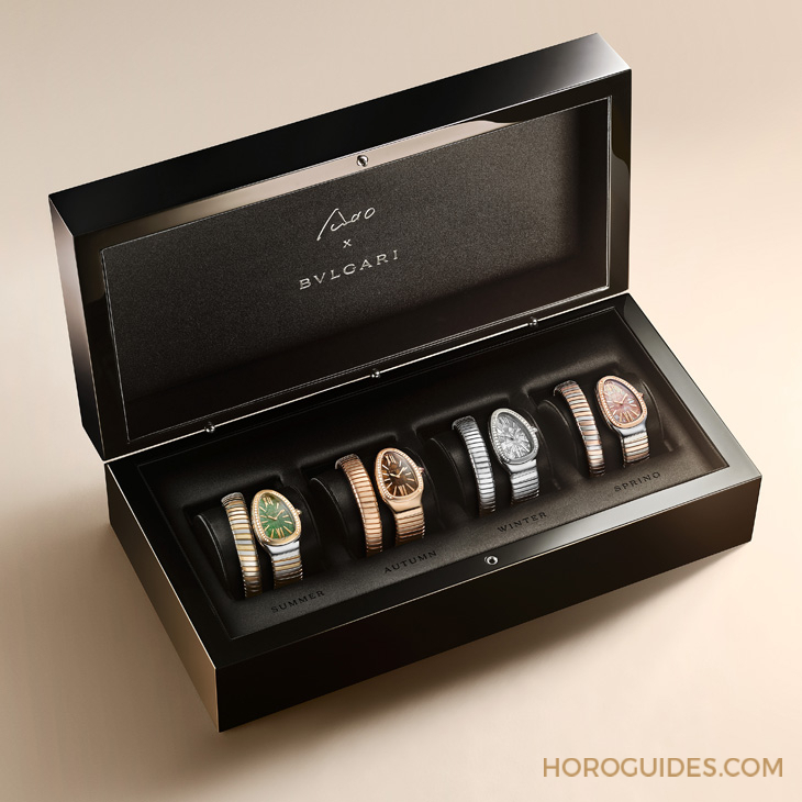 安藤忠雄為Serpenti出手了、全球最薄陀飛輪機(jī)芯黑化上陣|BVLGARI W&W 2024速覽-復(fù)刻表